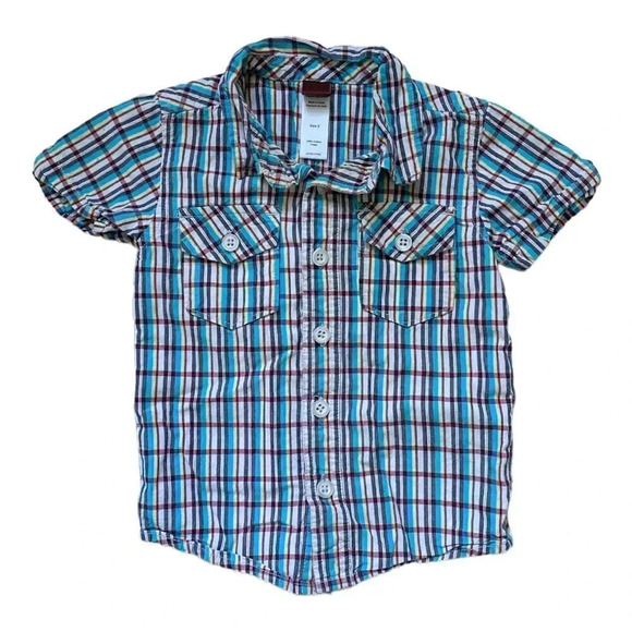 Tea Collection | Short Sleeve Button Down (2T) 👕 - Picture 1 of 4